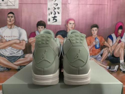 Jordan 4-Style Sneakers Gray