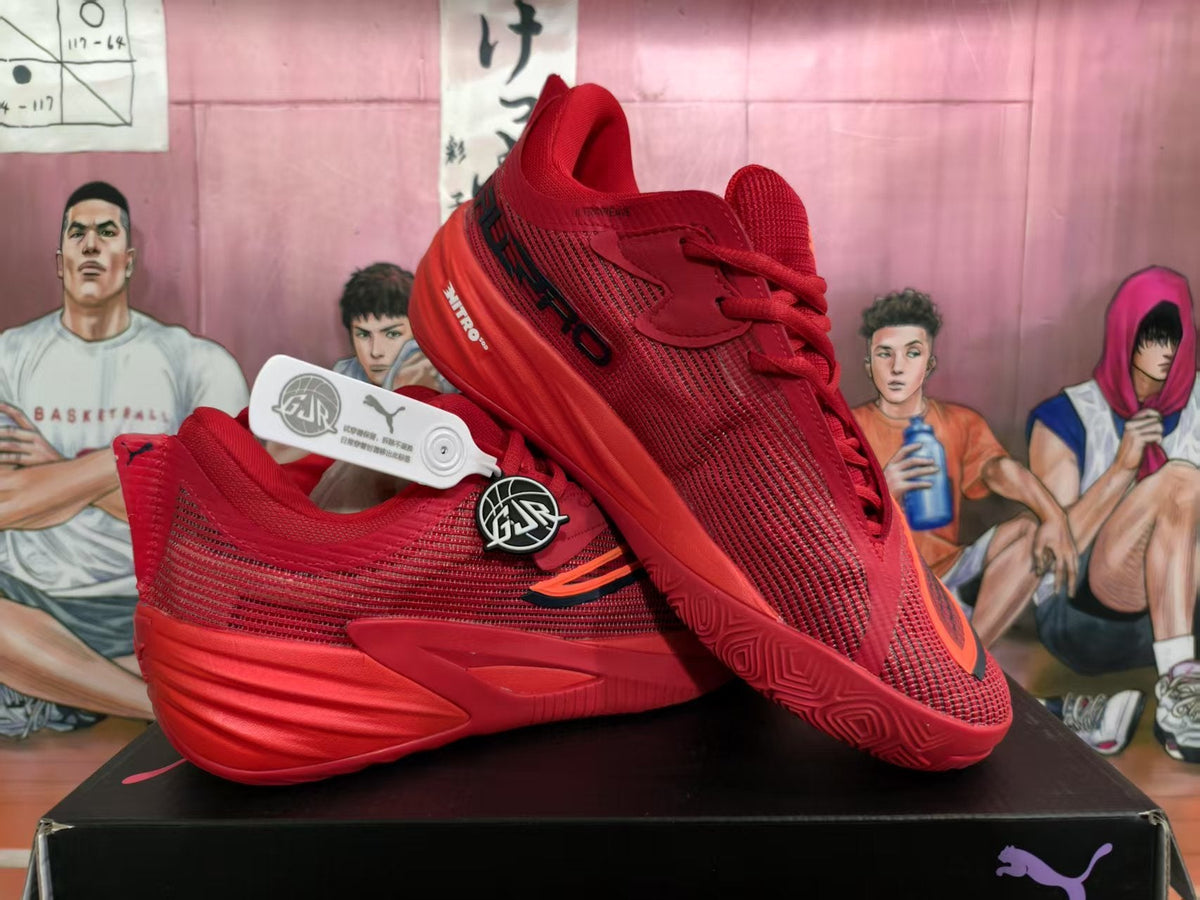 Puma MB.03 Red Basketball Sneakers