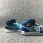 Jordan Air Jordan 1 Mid Blue Graphic Sneakers BV7446-400