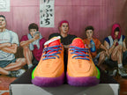 Nike Candy Basketball Sneakers Orange Purple Green