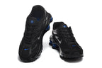Nike Shox R4 Black and Blue Sneakers