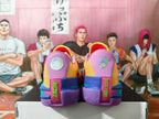 Nike Candy Basketball Sneakers Orange Purple Green