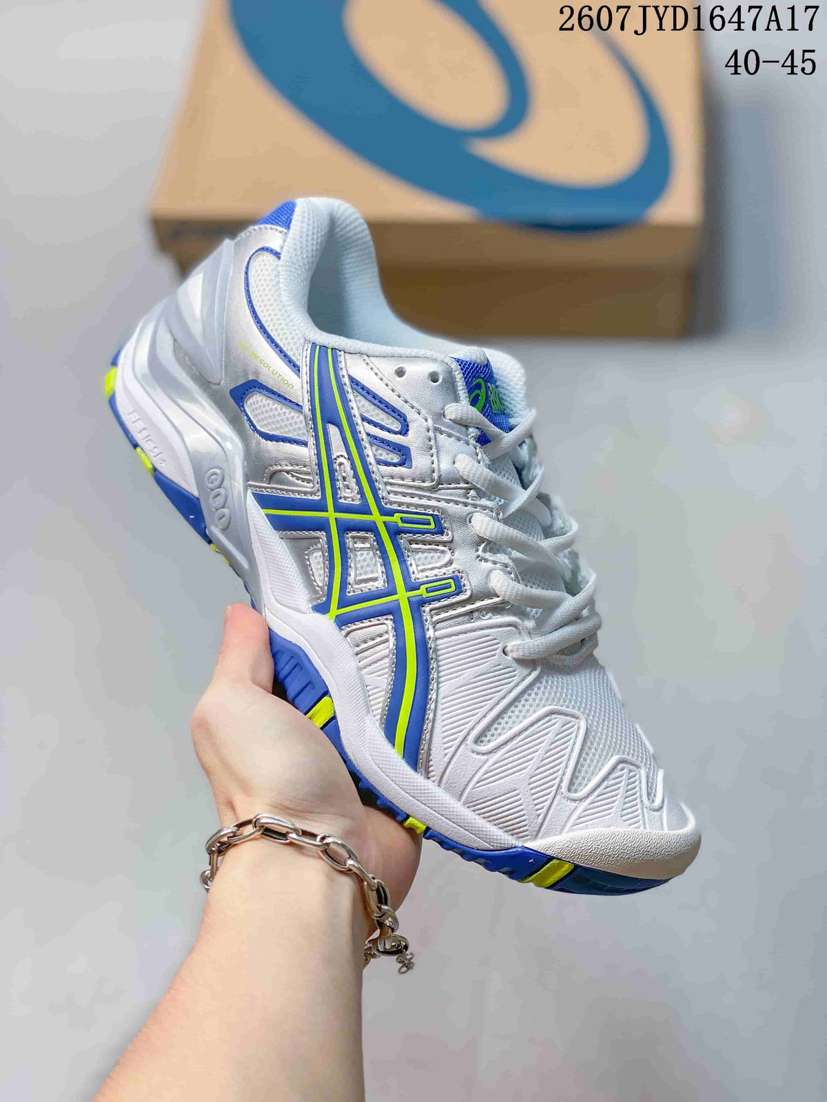 ASICS GEL-Resolution 5 Tennis Shoes White Blue