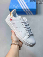 Adidas Stan Smith White Gold Sneakers 711280WYQ