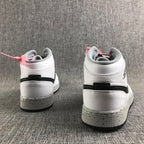 Jordan Air Jordan 1 Mid GS White Cement Sneakers