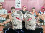 Nike LeBron Basketball Shoes in Light Grey and Pink