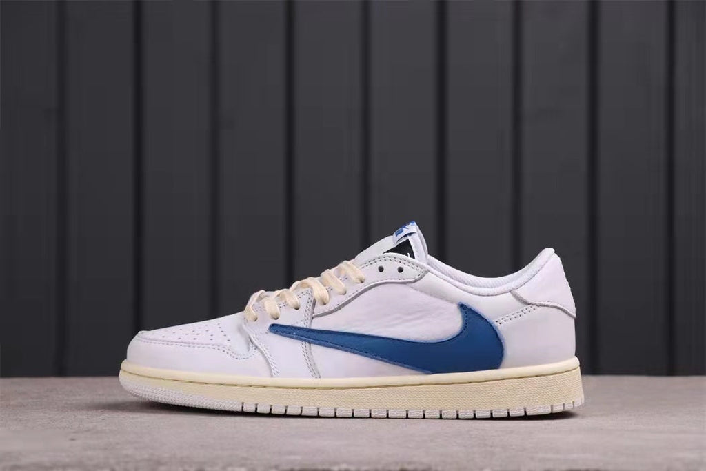 Jordan Air Jordan 1 Low Travis Scott White Blue DM3277-100