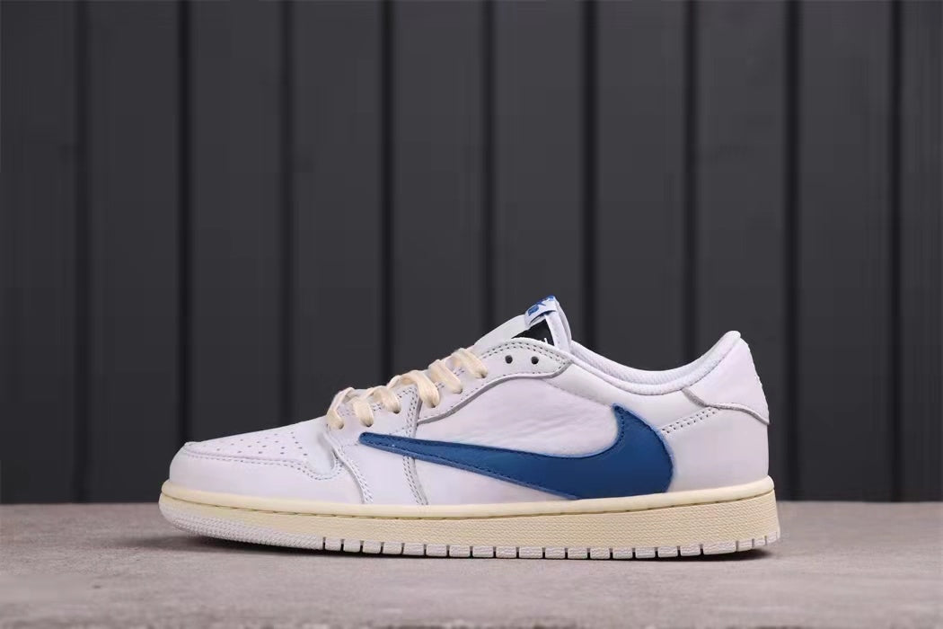 Jordan Air Jordan 1 Low Travis Scott White Blue DM3277-100