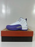 Air Jordan 12 Retro White Purple Sneakers CT8013-150