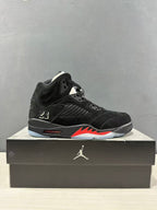 Jordan Air Jordan 5 Retro Black Red High-Top Sneakers
