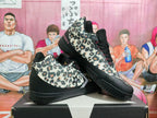 Converse Leopard Print Black Low-Top Sneakers