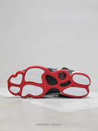 Jordan 6 Rings Black White Red Sneakers