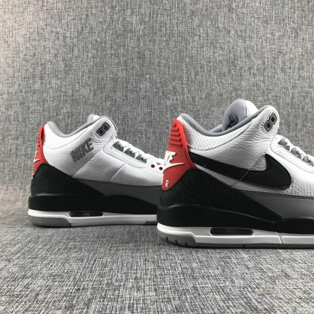 Jordan Air Jordan 3 White Grey Men's Sneakers