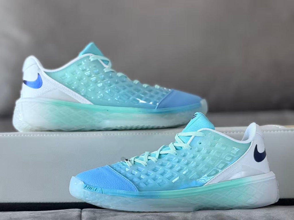 Nike Kobe 3 Basketball Sneakers Blue and White