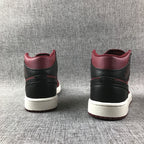 Jordan Air Jordan 1 Mid Sneakers Burgundy Black White