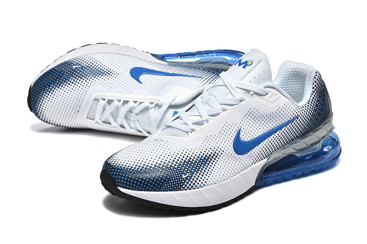 Nike Air Max Sneakers White and Blue