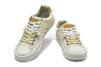 Maison Margiela Replica Low-Top Sneakers in Cream and Tan
