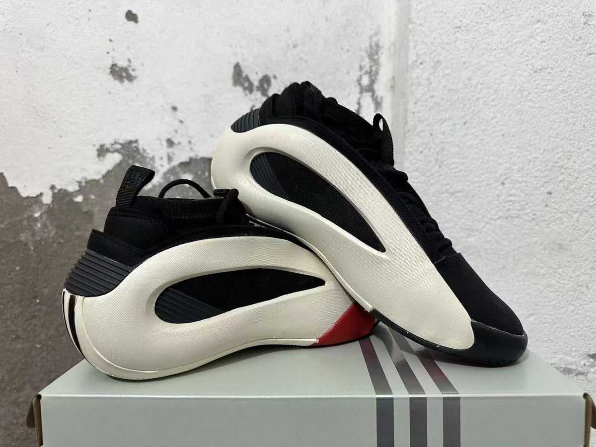 adidas Crazy 1 Basketball Sneakers Black White Red