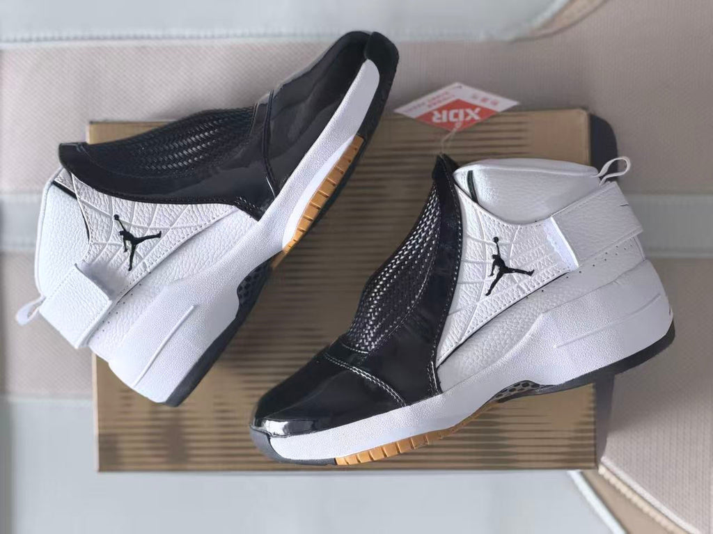 Jordan 19 Sneakers White Black