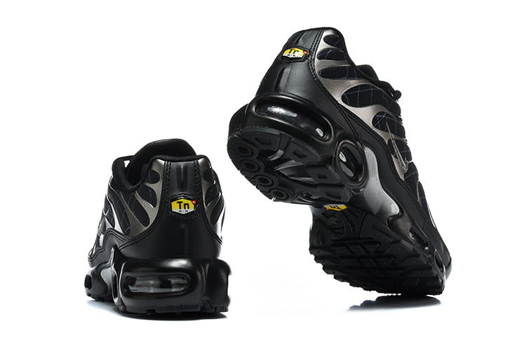 Nike Air Max Plus Black Grid Print Sneakers