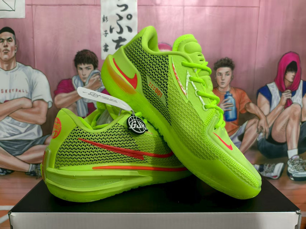 Nike GT Basketball Sneakers Fluorescent Green