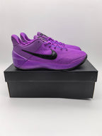 Nike Purple Basketball Sneakers with Black Swoosh