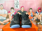 Nike Zoom Basketball Shoes Black Silver