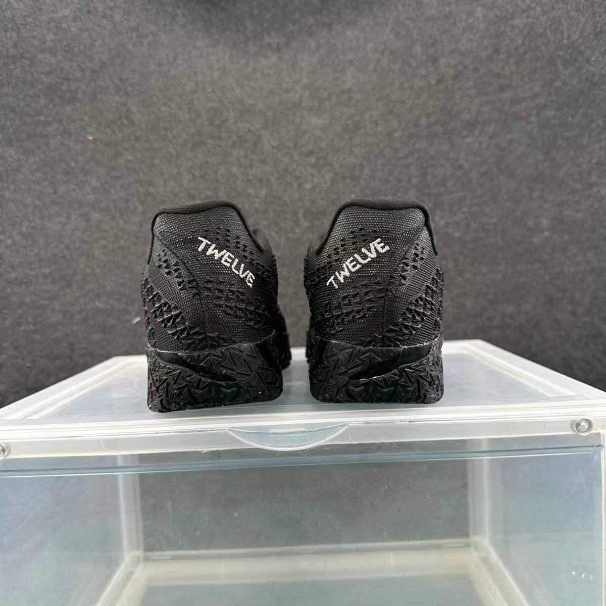 Nike Twelve Basketball Sneakers Black Silver