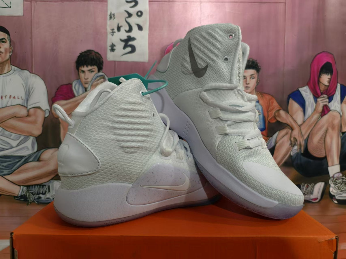 Nike Hyperdunk X White High-Top Basketball Shoes