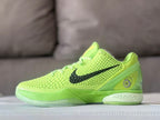 Nike Kobe 6 Basketball Shoes in Lime Green and Yellow