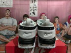 Nike Air More Uptempo Sneakers White Black Grey