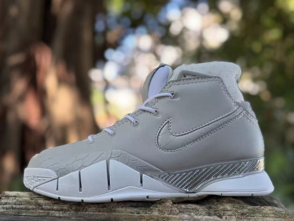 Nike Kobe 1 FTB Basketball Shoes in Grey