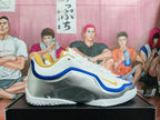 Nike LeBron 21 White Blue Basketball Shoes