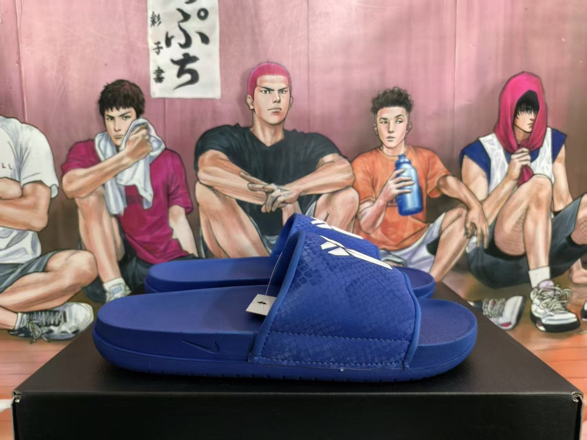Kobe Blue Basketball Slides