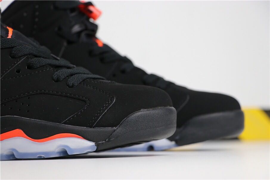 Jordan Air Jordan 6 Infrared Black Sneakers