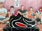 Jordan Luka 1 Basketball Shoes Black White Red