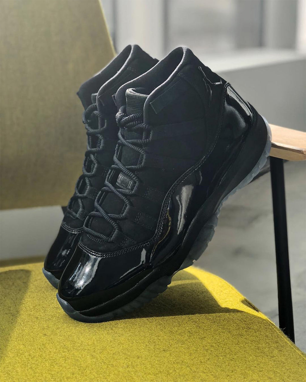 Jordan Air Jordan 11 Cap and Gown Black Sneakers