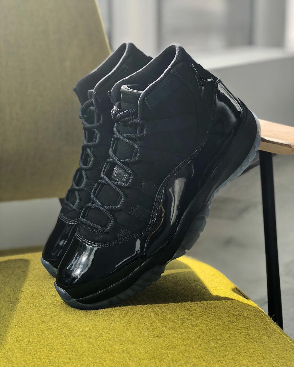 Jordan Air Jordan 11 Cap and Gown Black Sneakers