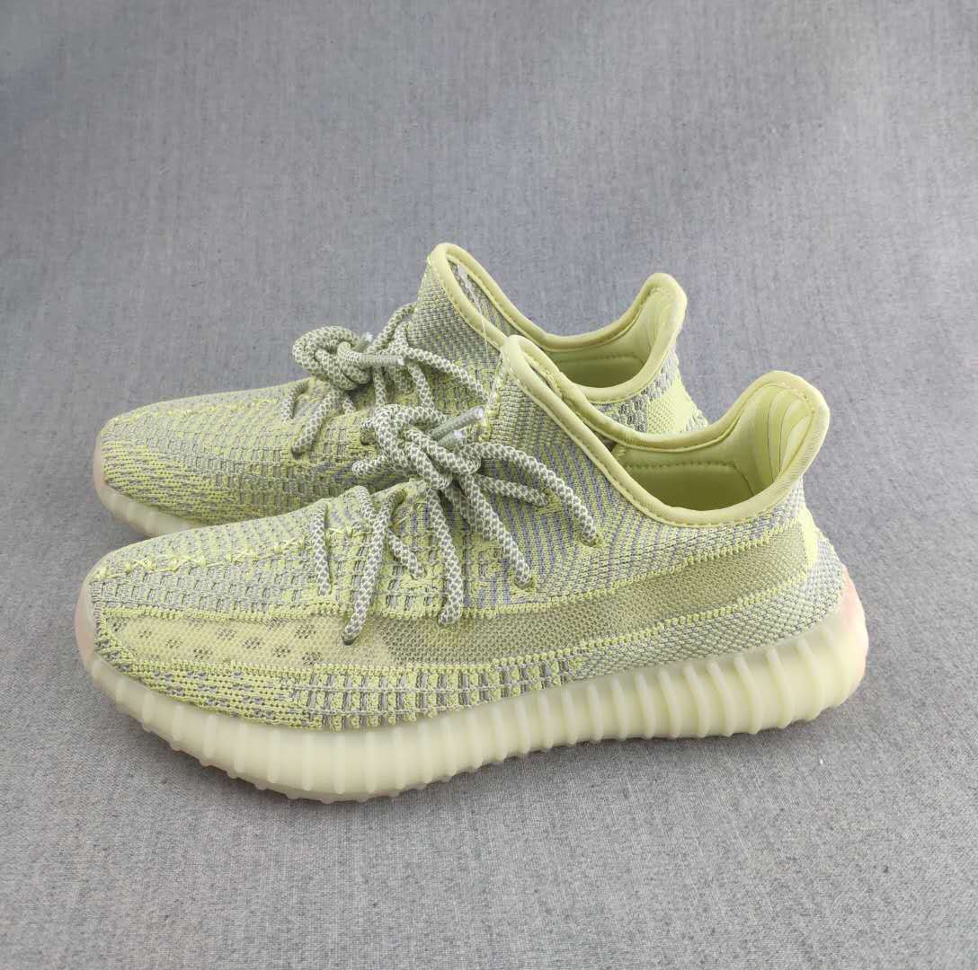 Yeezy 350 V2 Knit Sneakers Pale Green