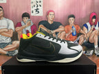 Nike Basketball Sneakers Dark Green Yellow Gray