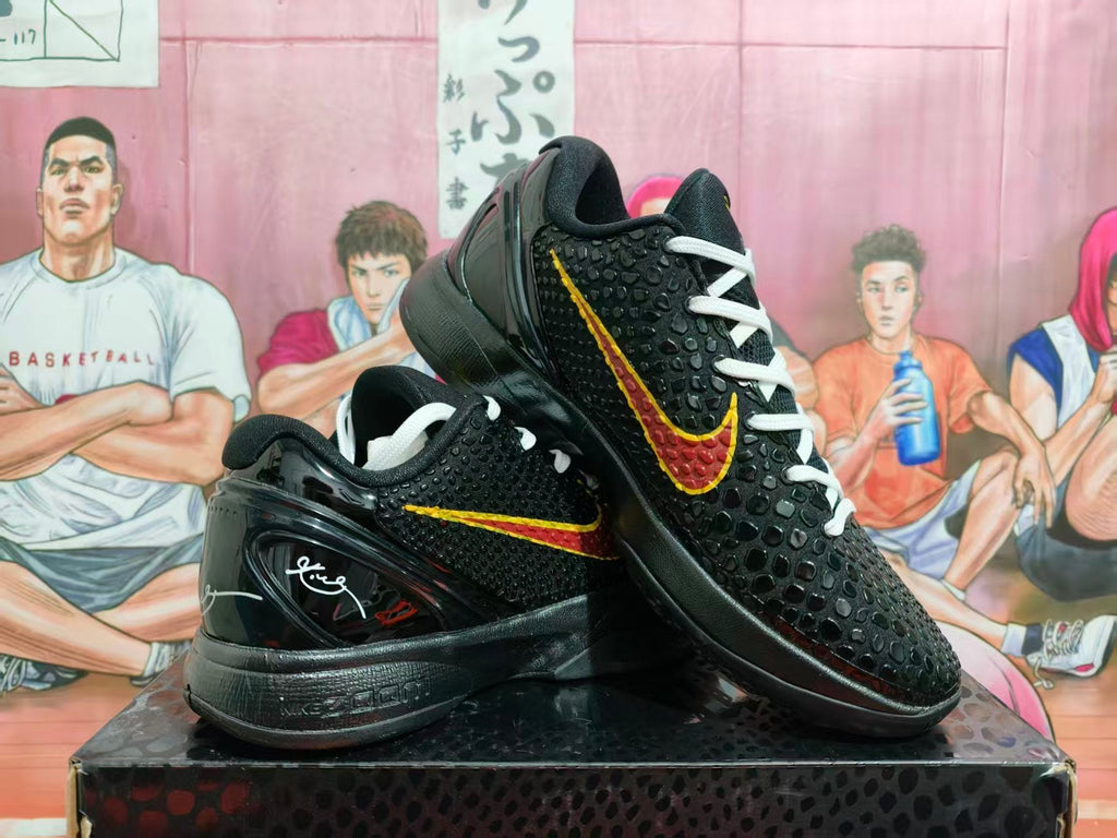 Nike Kobe 6 Black Basketball Shoes