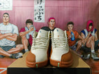Jordan 12 Retro Sneakers in Cream and Brown