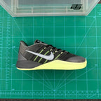 Nike Black and Green Basketball Sneakers