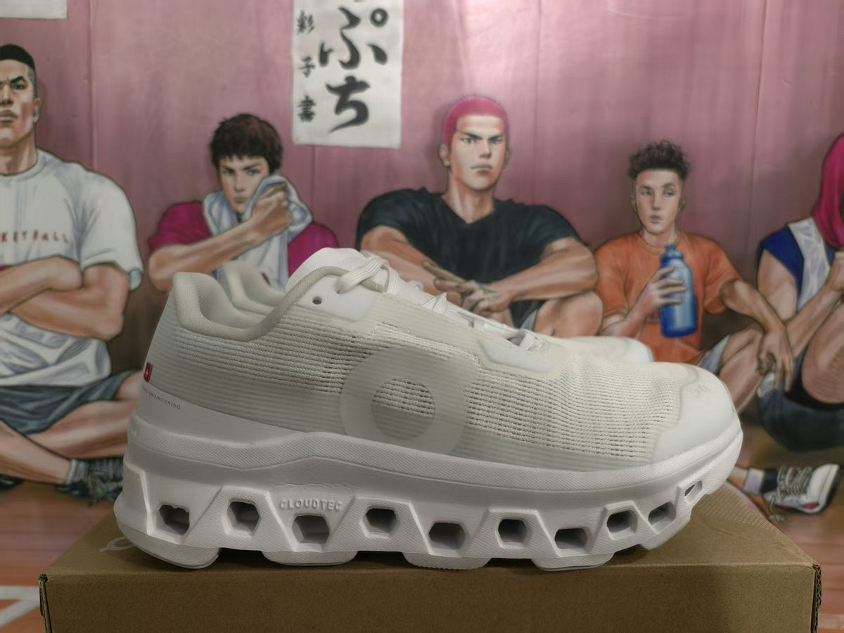 On White CloudTec Sneakers