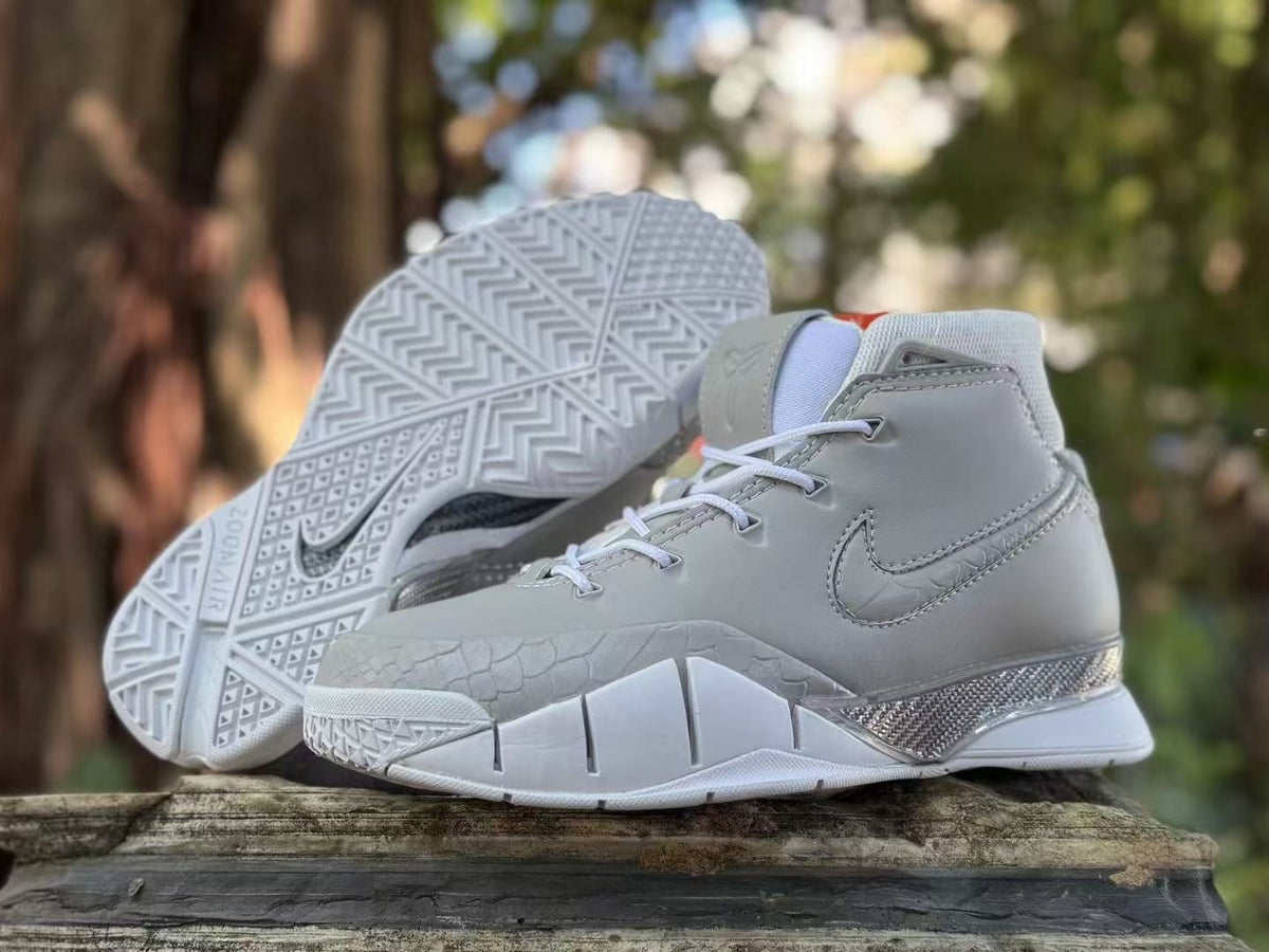 Nike Kobe 1 FTB Basketball Shoes in Grey
