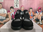Jordan 4 Black White High-Top Sneakers