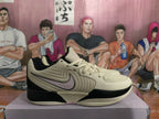 Nike Basketball Sneakers Beige Black 12AM Air Zoom