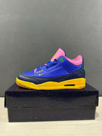Jordan Air Jordan 3 OG Brasil Blue Pink Yellow Sneakers IV4871-400