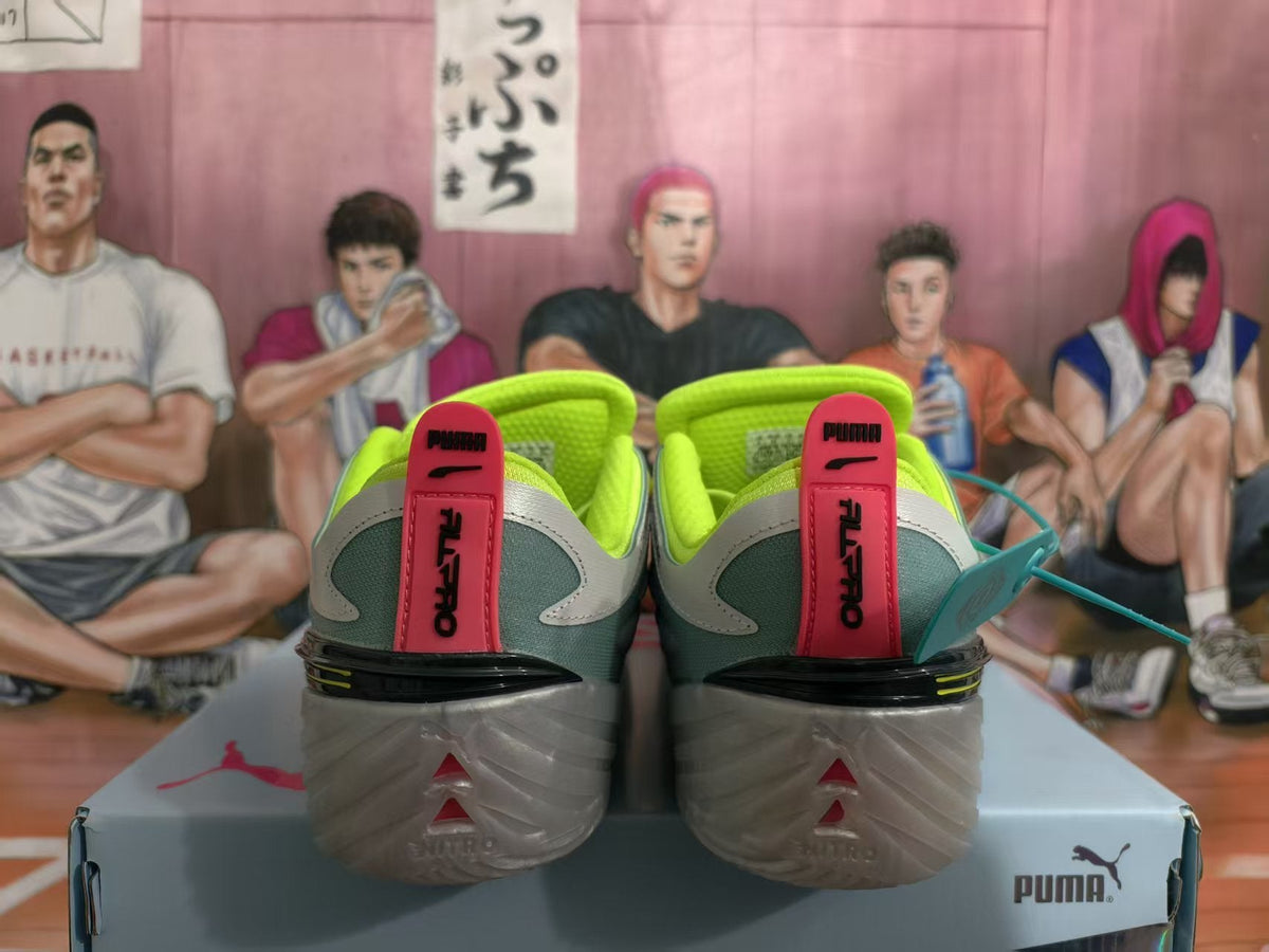 Puma ULTRAWEAVE Sneakers Fluorescent Green