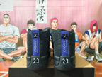 Jordan 12 Black and Blue High-Top Sneakers